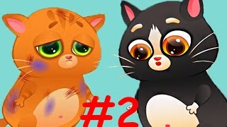 Котик Bubbu #2 – игровой мультик для детей, Котик заболел лечим! My Virtual cat Bob Bubbu