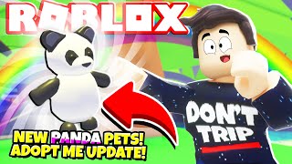 NEW PANDA PETS UPDATE in Adopt Me! NEW Adopt Me Pets Update (Roblox)