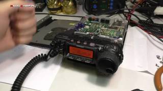 Ремонт и доработка Yaesu FT-857D. Замена пьезофильтров ПЧ