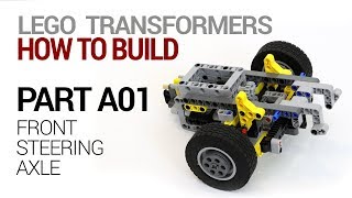 HOW TO BUILD  LEGO TECHNIC TRANSFORMERS PART 1