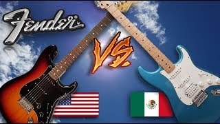 Fender American Professional Stratocaster VS Fender Standard Stratocaster