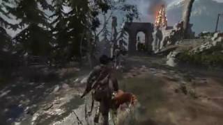 Rise of the Tomb Raider - Ловим курей :)