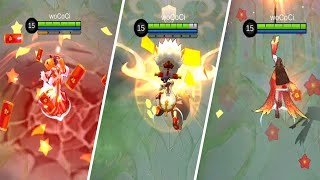 3 Spring Festival Special Skins + Announcement of Lightborn Skin Winner - Mobile Legends