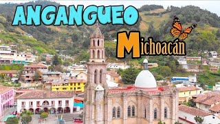 ANGANGUEO MICHOACÁN PUEBLO MÁGICO CONOCIMOS LA IGLESIA DE LOS POBRES FRENTE A LA DE LOS RICOS