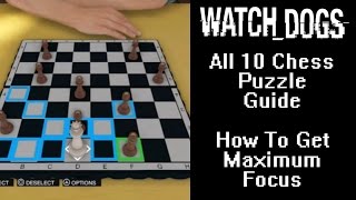 Watch Dogs Path Puzzle Chess Guide (The Loop - East 1) -Maximum Focus-