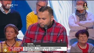 Anasse Kazib - On supprime 17 trains dans sa commune un maire démissionne a-t-il raison ?