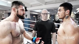 Очень дерзкий боец MMA обещал наказать боксера в стойке / Но бой получился другим