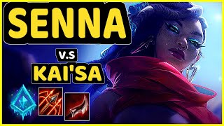 INNAXE (SENNA) vs KAI'SA - BOTTOM ADC GAMEPLAY - EUW Ranked GRANDMASTER