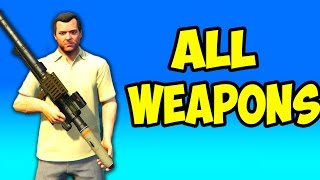 GTA 5 Next Gen - All Weapons in First Person