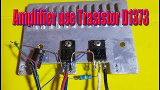 Heavy Bass Powerful Amplifier with Transistor D1273