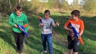 НЁРФ БИТВА НАКАЗАНИЕ...NERF WAR PUNISHMENT