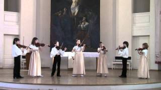 Корелли "Шутка" , Corelli "Badinerie":Ансамбль "ТУТТИ"