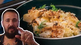 BACALHAU DE NATAL GRATINADO!  | SIMPLES E FÁCIL!