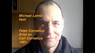 Peter Cornelius: Brief an Carl Cornelius, Wien, 22. April 1861