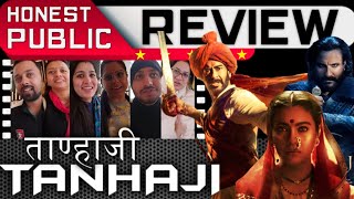 TANHAJI (2020) Public Review Hindi Movie | Ajay Devgn, Kajol, Saif Ali Khan & Sharad Kelkar