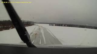 Экстремальные покатушки на УАЗ ПАТРИОТ по обледенелым горкам в калужской области