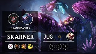 Skarner Jungle vs Lee Sin - KR Grandmaster Patch 9.7