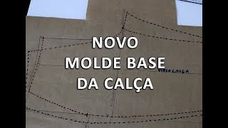Novo molde base da calça