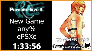 Parasite Eve 2 (PSX) Speedrun - New Game any% (Emu) - (1:33:56) [No Commentary]