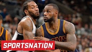 Where Kawhi Leonard ends up this summer 'has a direct impact' on LeBron James | SportsNation | ESPN