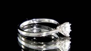0.60 Carat Round Cut Six Claw Diamond Solitaire Engagement Ring DR003