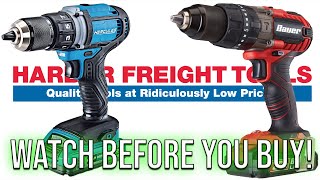 HARBOR FREIGHT HAMMER DRILLS WATCH THIS BEFORE YOU BUY!