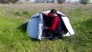 Обзор Палатки QUECHUA FRESH&BLACK 2Seconds