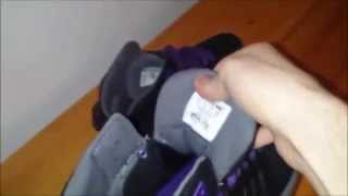 Black, Purple and White waxed Suede SUPRA SKYTOP III UnBoxing