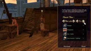 Voyage Century Character Creation