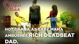 Hot Drama!! Baby Mama Ambushes Rich Deadbeat Dad! (Part 2)