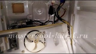 Samsung RL 34 EGTC. Ремонт No Frost с использованием теста