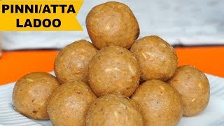 सर्दियों में बनाये पिन्नी/आटा लड्डू | Atte Ke Laddo Recipe in Hindi | CookWithNisha