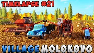 Farming simulator 17 Timelapse Village Molokovo  ep#21