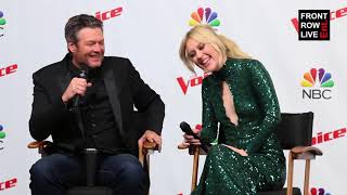 Chloe Kohanski & Blake Shelton Press Conference THE VOICE SEASON 13 FINALE