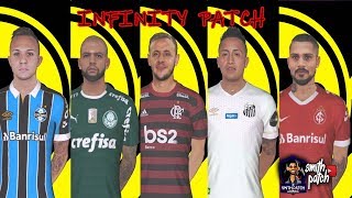 INFINITY PATCH !!! FACES DO BRASILEIRÃO ( PARTE 2 -- PATCH PES 18 XBOX 360