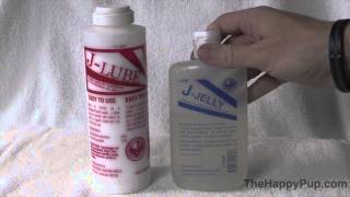 J lube & J Jelly Water Based Lubricant | The Happy Pup