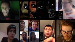 (SFM) FNAF FREDDY SONG "Look at Me Now" TryHardNinja & Groundbreaking [REACTION MASH-UP]#138