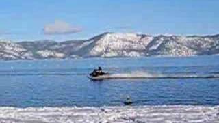 snowmobile water cross lake tahoe ca