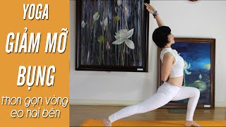 YOGA giảm mỡ bụng - Bài tập đánh tan mỡ bụng, thon gọn vòng eo hai bên (Yoga For Weight Loss)