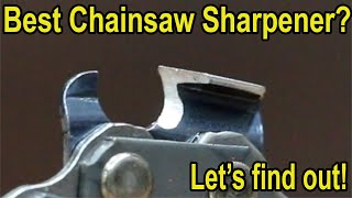 Which Chainsaw Chain Sharpener is Best? Let's find out!
