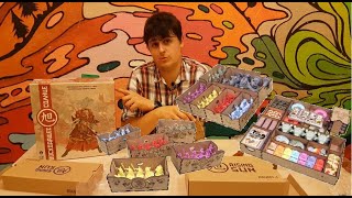 Сборка органайзера Assembling the organizer Восходящее солнце Rising Sun Обычная скорость 30 кадров