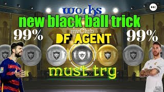 How to get a black ball in pes 2018 DF AGENT