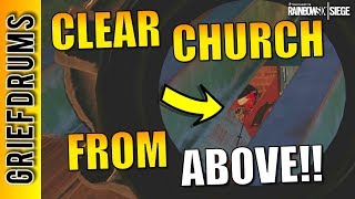 INSANE Angle to Clubhouse 'Basement' - Rainbow Six Siege Tips and Tricks