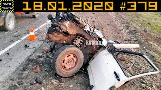 Новые записи АВАРИЙ и ДТП с АВТО видеорегистратора #379 Январь 18.01.2020