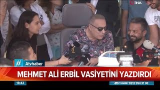 Mehmet Ali Erbil vasiyetini yazdırdı - Atv Haber 20 Ocak 2020
