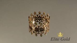 Кольцо корона (0699) от EliteGold