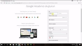 Gmail Hesabı Oluşturma - e-Posta Gönderme -  Hesabı Silme