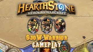 Hearthstone Gameplay: SjoW Warrior