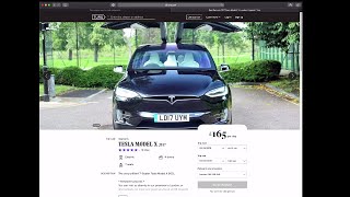 Renting Teslas on Turo