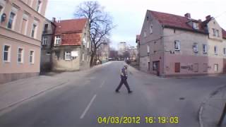 MPK Wałbrzych Linia "8" Szczawno Zdrój - Zamek Książ ( HD CAR DVR )